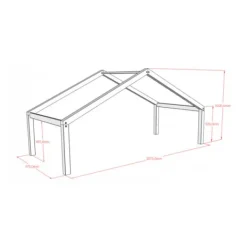 Vipack Dakframe - Forrest Beuk - Natuur Discount