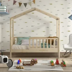 Vipack Dallas Juniorbed – 70 x 140 cm – Naturel Hot