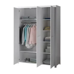 Vipack Erik Kledingkast Wit 3-Deurs Sale