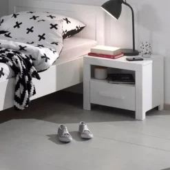 Vipack Erik Nachtkastje Wit Outlet