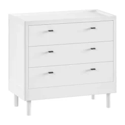 Vipack Forrest Commode 3 Laden - Beuk Wit