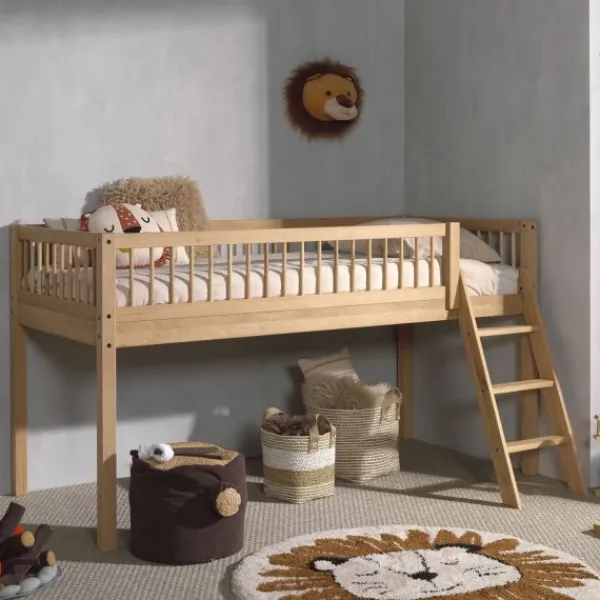 Vipack Forrest Halfhoogslaper - 90 x 200 cm - Beuk Wit New