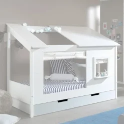 Vipack Housebed Bedlade Wit 90 x 200 cm Sale