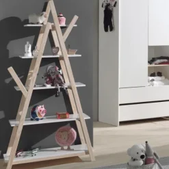 Vipack Kiddy Boekenkast Wit / Naturel
