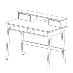 Vipack Kiddy Bureau Wit Clearance