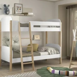 Vipack Kiddy Stapelbed – Wit Clearance