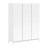 Vipack Kledingkast - Eva - 3-deurs - Wit Clearance