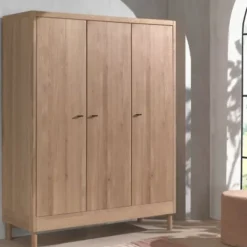Vipack Kleerkast 3-Deurs - Forrest Eik Best