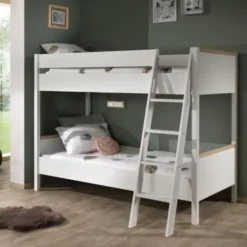 Vipack Londen Stapelbed Hoog Antraciet 160 cm Clearance