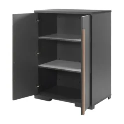 Vipack London Opbergkast Antraciet 2-Deurs Sale