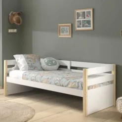 Vipack Margit Kajuitbed White 90 x 200 cm Outlet