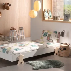 Vipack Modulo Bed 90 x 200 Cm Smiley Grijs Discount