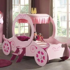 Vipack Princess Kate Car Bed Roze 90 x 200 cm Best