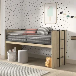 Vipack Sam Halfhoogslaper - Eiken New