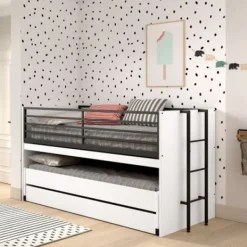 Vipack Sam Halfhoogslaper - Wit Discount