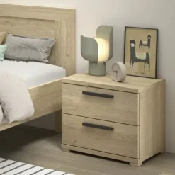 Vipack Sam Nachtkastje - Eik Outlet