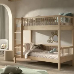 Vipack Stapelbed - Forrest Beuk - 90 x 200 cm - Natuur Clearance