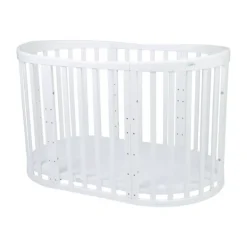 Waldin Oval Combibed 7‑in‑1 - Natural inclusief matras