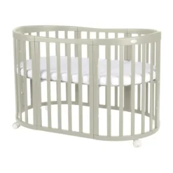 Waldin Oval Combibed 7‑in‑1 - Natural inclusief matras