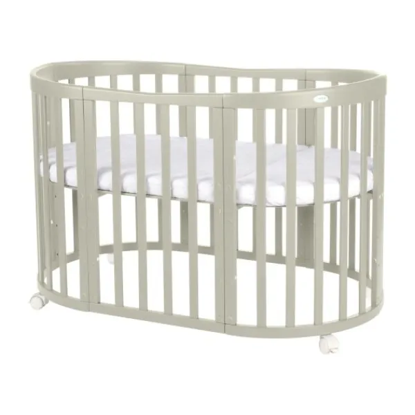 Waldin Oval Combibed 7‑in‑1 - Natural inclusief matras