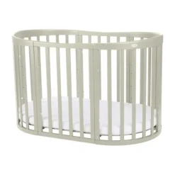 Waldin Oval Combibed 7‑in‑1 - Natural inclusief matras