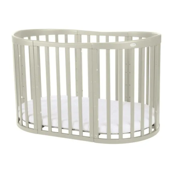 Waldin Oval Combibed 7‑in‑1 - Natural inclusief matras