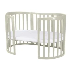 Waldin Oval Combibed 7‑in‑1 - Natural inclusief matras