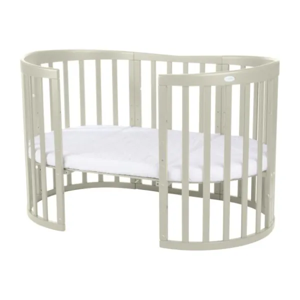 Waldin Oval Combibed 7‑in‑1 - Natural inclusief matras