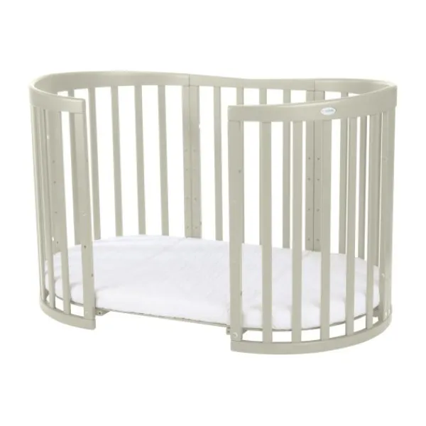 Waldin Oval Combibed 7‑in‑1 - Natural inclusief matras