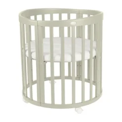 Waldin Oval Combibed 7‑in‑1 - Natural inclusief matras