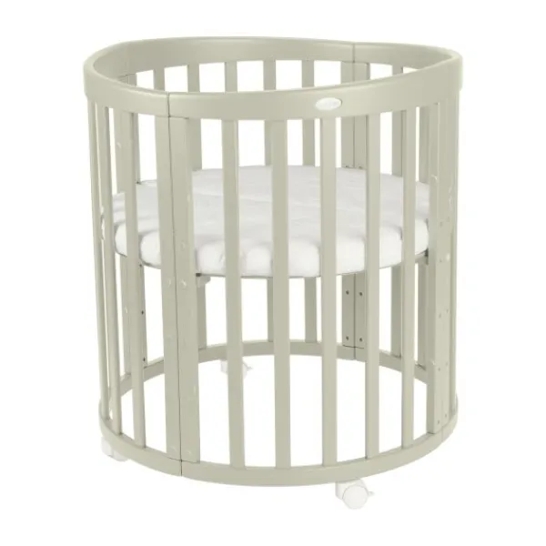 Waldin Oval Combibed 7‑in‑1 - Natural inclusief matras