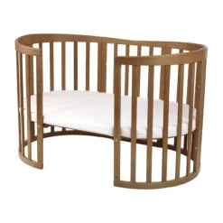 Waldin Oval Combibed 7‑in‑1 - Natural inclusief matras