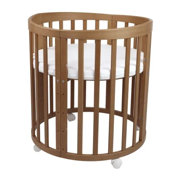 Waldin Oval Combibed 7‑in‑1 - Natural inclusief matras