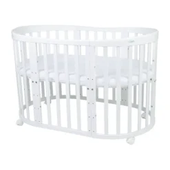 Waldin Oval Combibed 7‑in‑1 - Natural inclusief matras