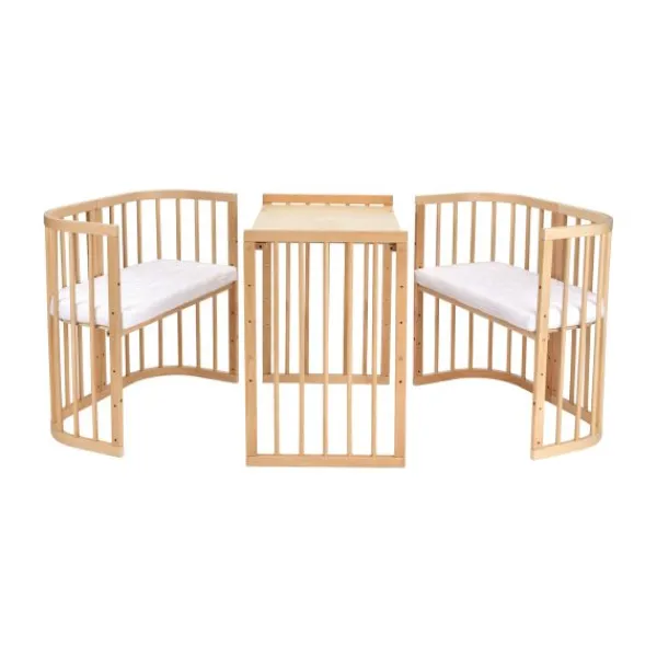 Waldin W2 Combibed 7‑in‑1 - Natural inclusief matras Best