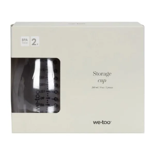 We-Too Opbergbakje - 260 ml - 2 Stuks - Black Online