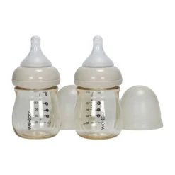 We-Too Standaardfles PPSU - 160 ml - Black - 2-pack Sale