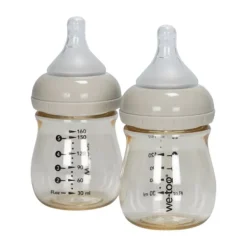 We-Too Standaardfles PPSU - 160 ml - Black - 2-pack Sale