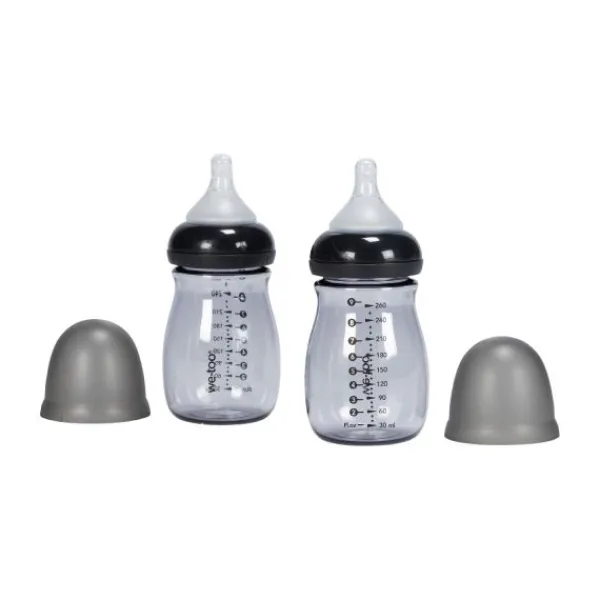 We-Too Standaardfles PPSU - 260 ml - Oatmeal - 2-pack Sale