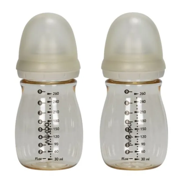 We-Too Standaardfles PPSU - 260 ml - Oatmeal - 2-pack Sale