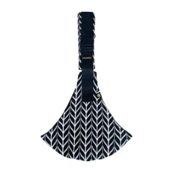 Wildride Premium Peuterdraagzak - Feathers Wit,Zwart New