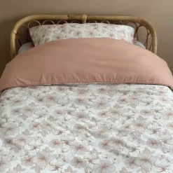 Witlof For Kids Flower Powder Dekbedovertrek 100 x 135 cm Hot