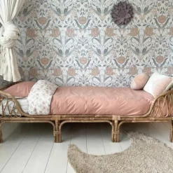 Witlof For Kids Flower Powder Dekbedovertrek 100 x 135 cm Hot