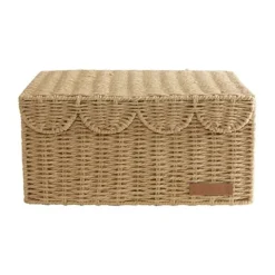 Witlof for kids Mandje Met Deksel - Geweven Outlet