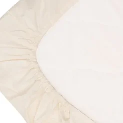 Witlof For Kids Ruffle Tuck-Inn Wieglaken - 40 x 80 cm - Wit Sale