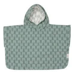 Witlof for kids Sticky Stripes Badponcho - Hydrofiel Hot