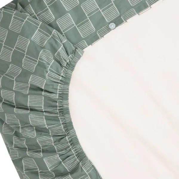 Witlof for kids Sticky Stripes Tuck-Inn Dekbedovertrek - 140 x 200 cm New