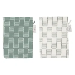 Witlof for kids Sticky Stripes Washandjes - 2 Stuks Discount