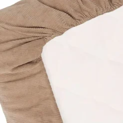 Witlof For Kids Velvet Rib Tuck-Inn Ledikantdeken - Soft Sand Hot