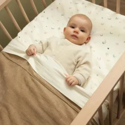 Witlof For Kids Velvet Rib Tuck-Inn Ledikantdeken - Soft Sand Hot